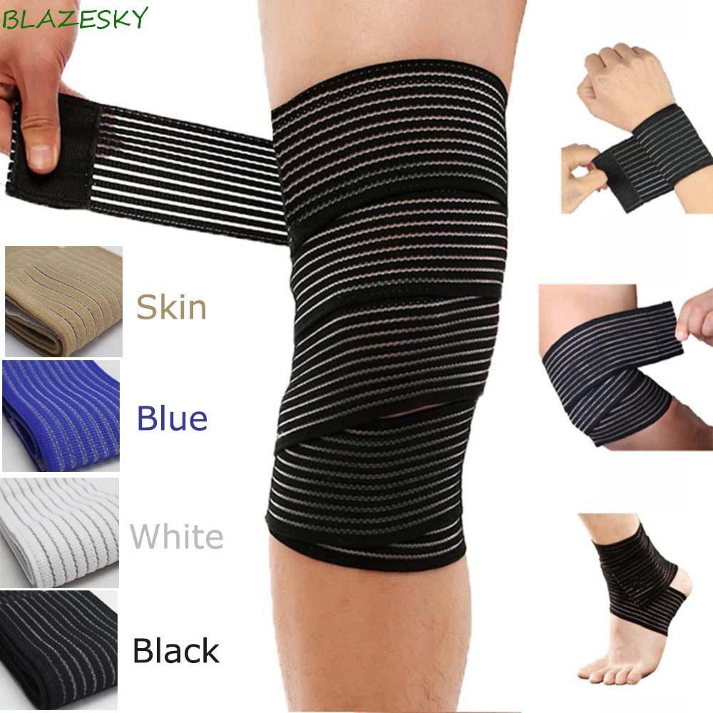 BLAZESKY Wraps Support Protector สำหรับข้อเท้าและเข่า ออกแบบมาเพื่อ.Powerlifting และการออกกำลังกายใน
