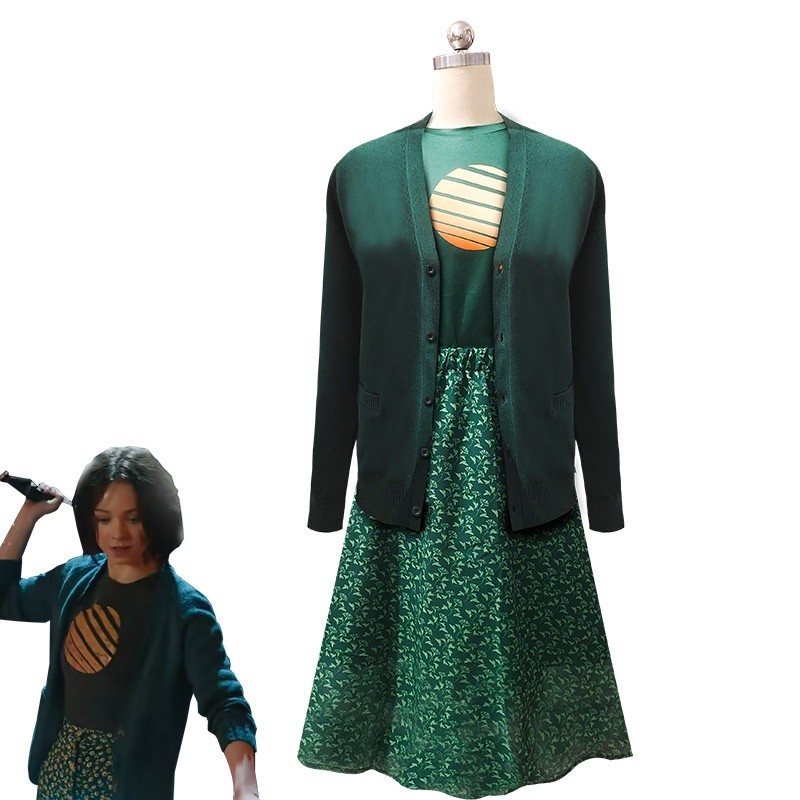 Minecraft cosplay costume, real-life movie version, Natalie cosplay, Halloween performance costume
