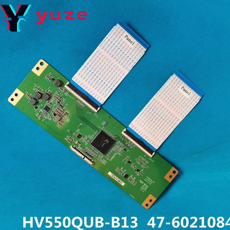 บอร์ดลอจิก HV550QUB-B13 47-6021084 T-CON LVDS Board HV550QUBB13 สําหรับ 55 นิ้ว UA55MUF30ZJXXZ UA55M