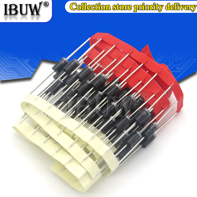 20PCS Schottky Rectifier ไดโอด SR240 SR260 SR360 SR540 SR560 SR2100 SR3100 SR3200 SR5100 SR5150 SR52