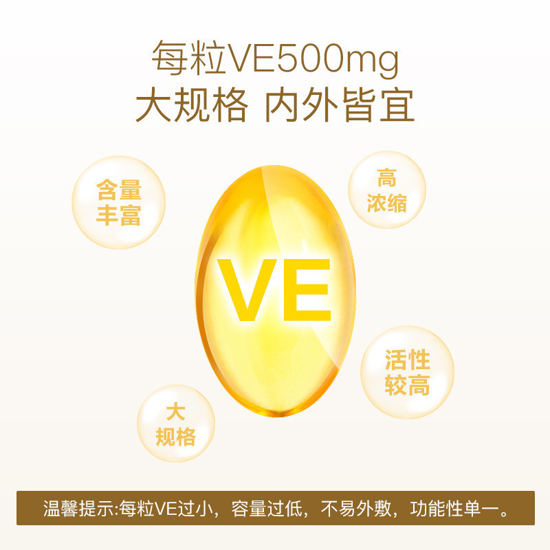 Ren.And Vitamin E Soft Capsules ve Vitamin E น้ํามันบํารุงผิวหน้าพร้อมเม็ดซีธรรมชาติ 2026/4/22