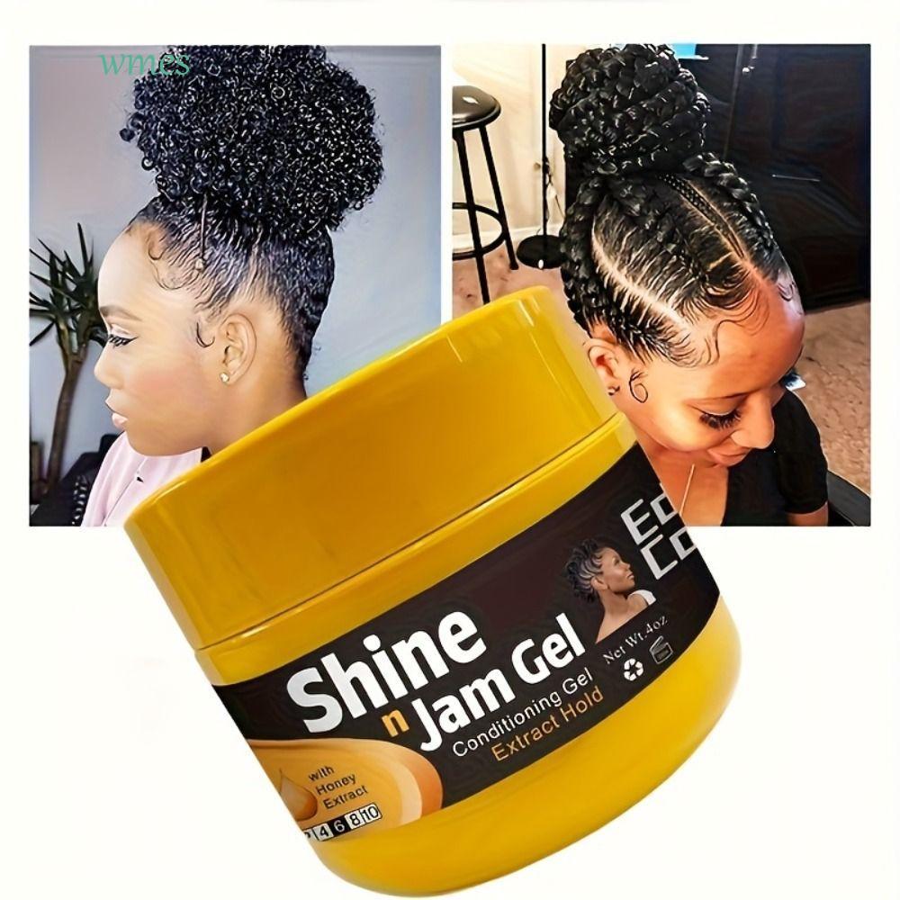 WMES1ZA Shaping Cream, Long-lasting Hold Conditioning Extra Hold Conditioning Braiding Gel, Smooths 