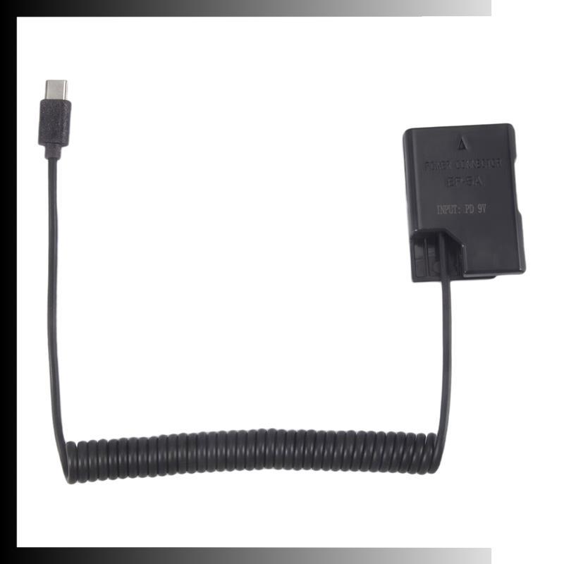 EL14 Dummy Coupler แบตเตอรี่ Type-C ฤดูใบไม้ผลิสําหรับ D3100 D3500 D5100 D5200 D5300 D5600 P7000 P71