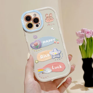 เคส สำหรับ OPPO A384G A164G/A16S4G A174G A532 A33 A32 2020 A5S 4G A15S 4G A74 A54 A57 2022 case，วาดภาพตลกๆ，ส่งจากไทย