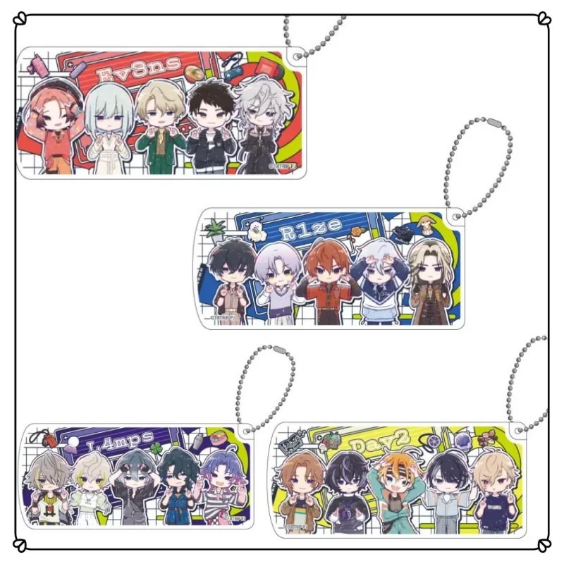 18TRIP อะคริลิค Mica Chibi เกมอะนิเมะพวงกุญแจตกแต่งกระเป๋าเอกสารของขวัญของเล่น Ev8ns R1ze L4mps Day2