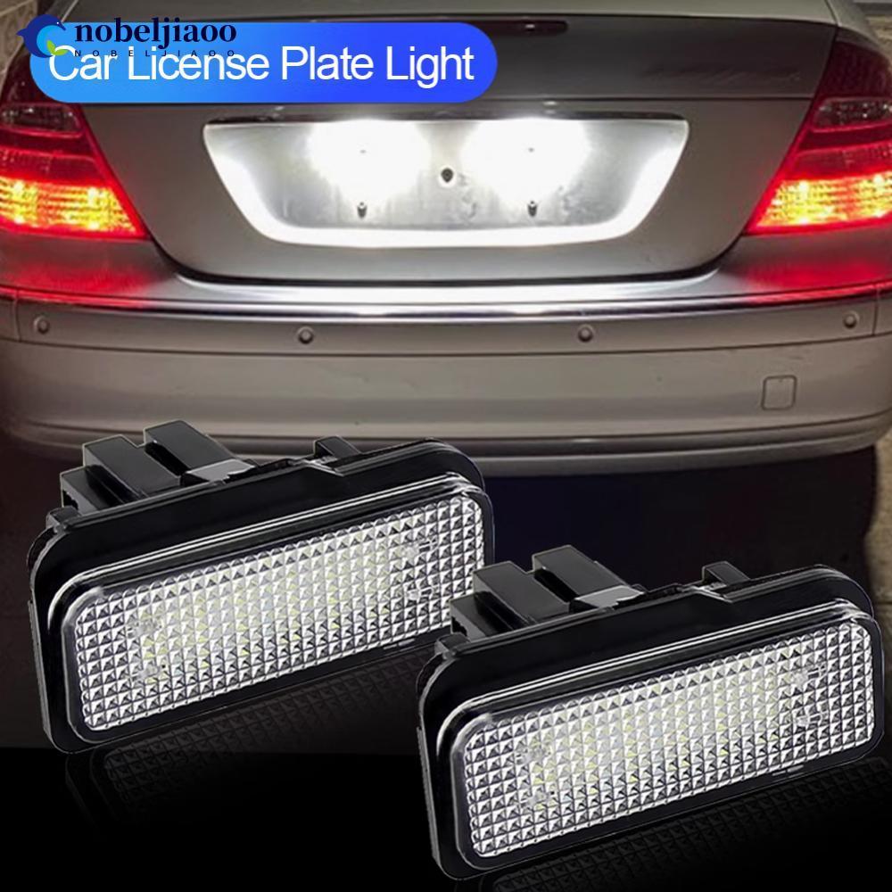 NOBELJIAOO 1PC รถ Canbus LED จํานวนใบอนุญาตประกอบไฟสําหรับ Mercedes Benz C-Class S203 E-Class W211 C