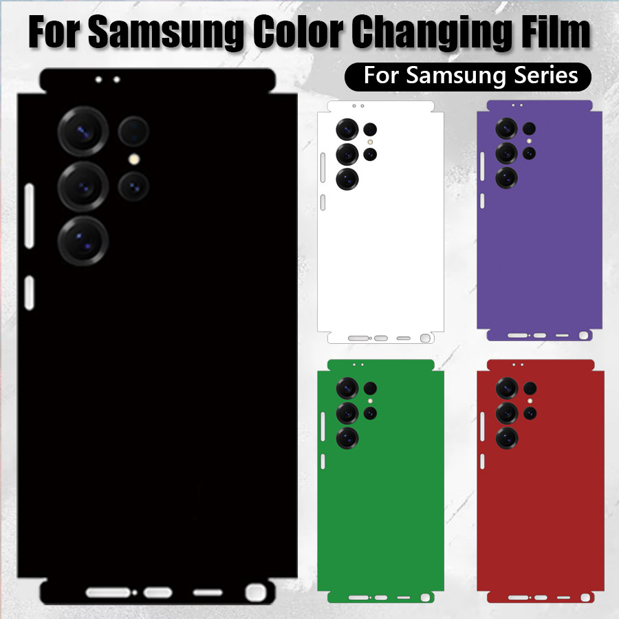สติกเกอร์ PVC สำหรับ Samsung Galaxy S22 S23 S24 S25 S26 Ultra