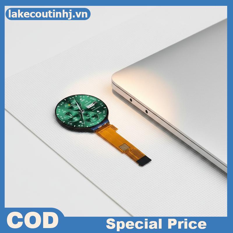 Lu GC9A01 Controller 1.28 นิ้ว 1 ชิ้น SPI TFT LCD IPS รอบหน้าจอสัมผัสสําหรับ DIY โครงการอิเล็กทรอนิก