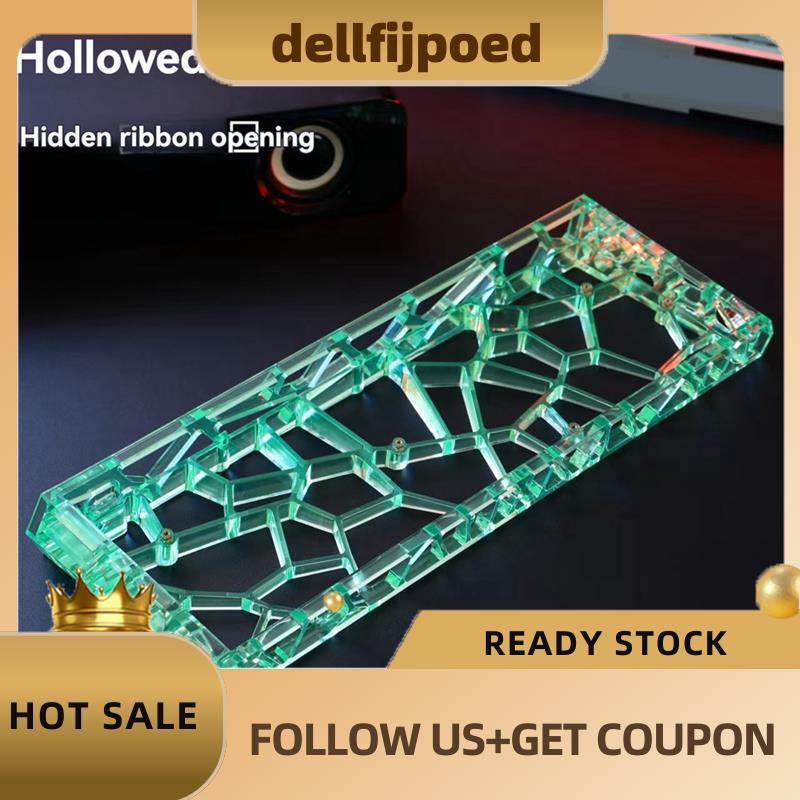 dellfijpoedMechanical Keyboard Shell สําหรับ Holy60 สําหรับ 60he GH60 หลุม Hollow Design สําหรับ Mad