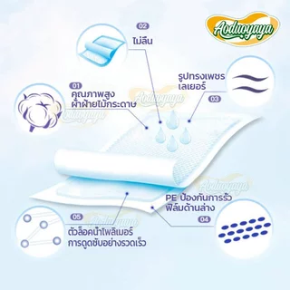 ผู้ใหญ่ทิ้ง Underpad แผ่นดูดซับ Quick Dry Leakproof เตียงรถเข็น Care Soft Breathable