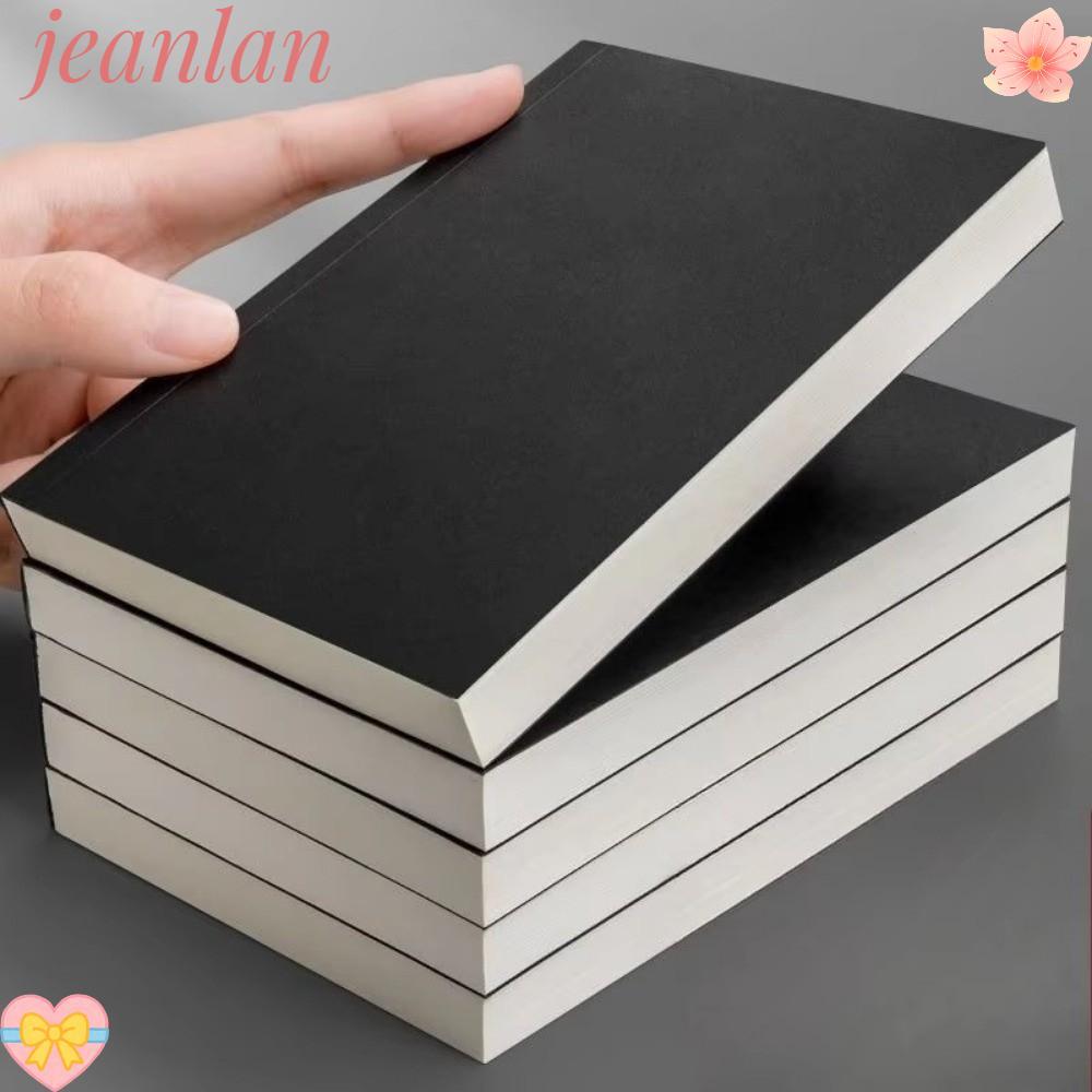 JLAN สมุดบันทึกขนาดเล็ก, สมุดบันทึก A6 เส้น 128 แผ่นเปล่าตาราง A6, สมุดจดบันทึกหน้าด้านในหนากระเป๋า