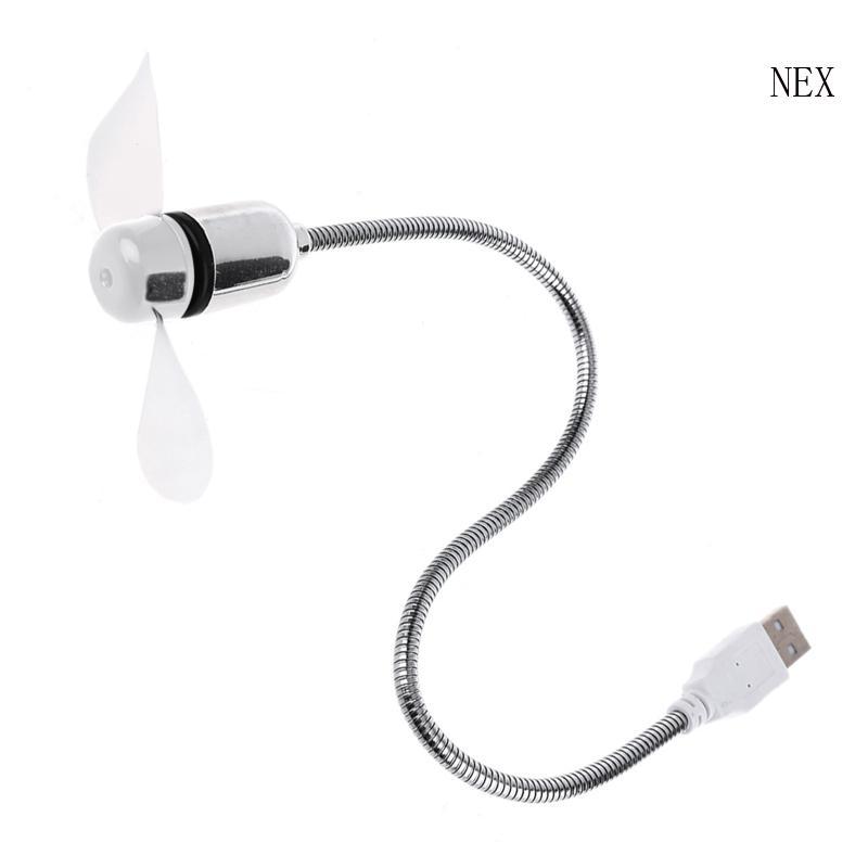 NEX Office Outdoor Universal พัดลม USB ยืดหยุ่น Air Cooling Cooler สําหรับแล็ปท็อปเดสก์ท็อป PC คอมพิ