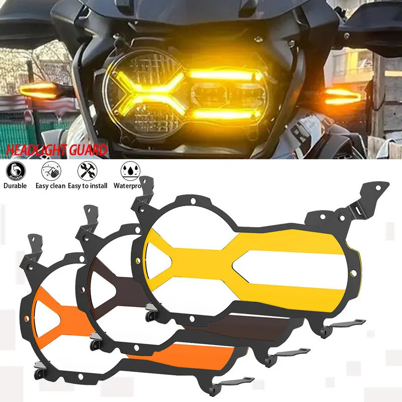 2023 GS1250 Trophyไฟหน้ารถจักรยานยนต์Guard Cover ProtectorสําหรับBMW GSA R1250GS LCผจญภัยR 1250 GS 2