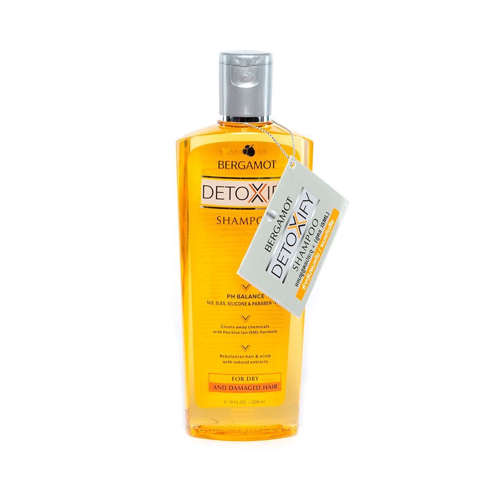 เบอกาม็อท แชมพู ดีท็อคซิไฟ ผมแห้ง 200มล. BERGAMOT SHAMPOO DETOXIFY DRY 200 ML.