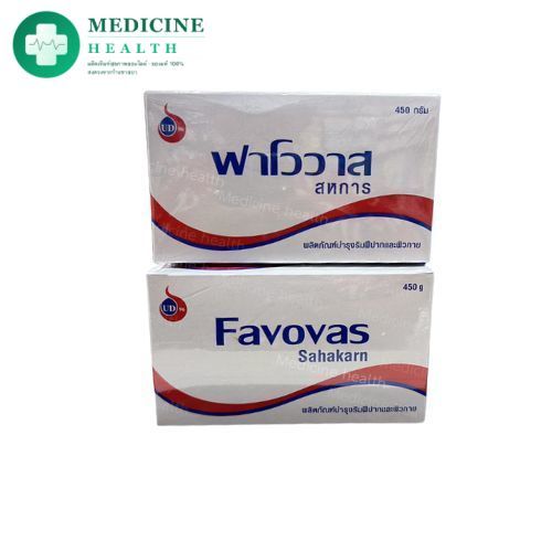 Favovas Sahakarn ผลิตภัณฑ์บำรุงฝีปากและผิวกาย 450กรัม