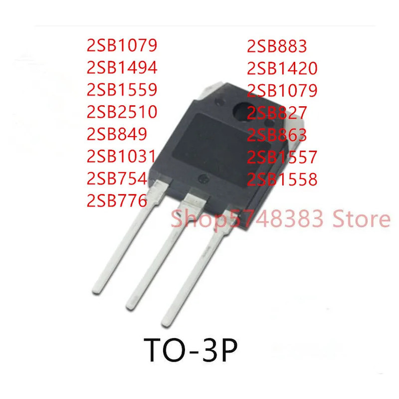 5PCS 2SB1079 2SB1494 2SB1559 2SB2510 2SB849 2SB1031 2SB754 2SB776 2SB883 2SB1420 27SB8 2SB1557 2SB15