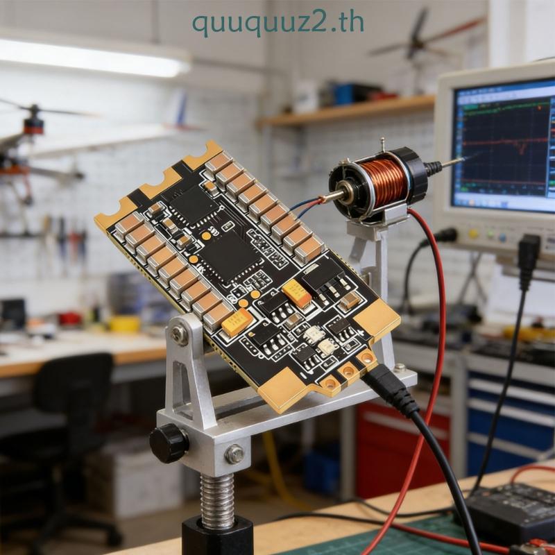 Quu Tekko32 F4 45A ESC ตัวควบคุมความเร็วอิเล็กทรอนิกส์สําหรับการบินหลายเส้นทางระยะไกล