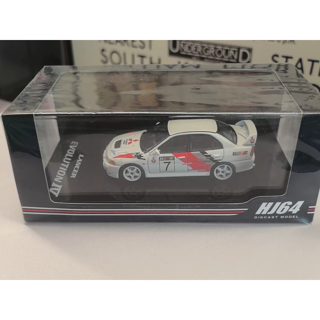 现货,ชุดประภาคารดั้งเดิมดั้งเดิมของHobby Japan HJ64 1/64 三Lancer