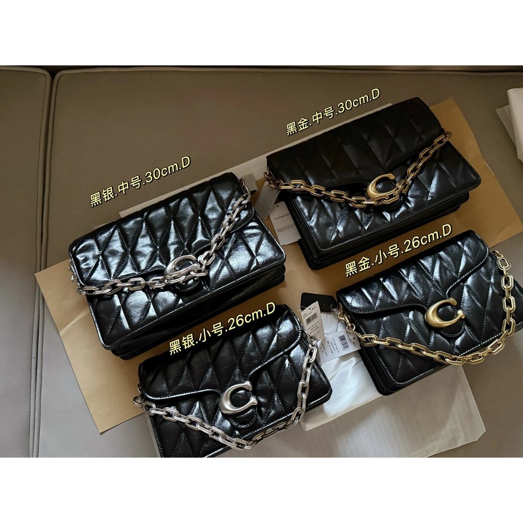อุปกรณ์เสริม Box Chain tabby สินค้าใหม่|Tabby Family สมาชิก Tabby ใหม่!Coach Bacchus Bag Chain Bag ก