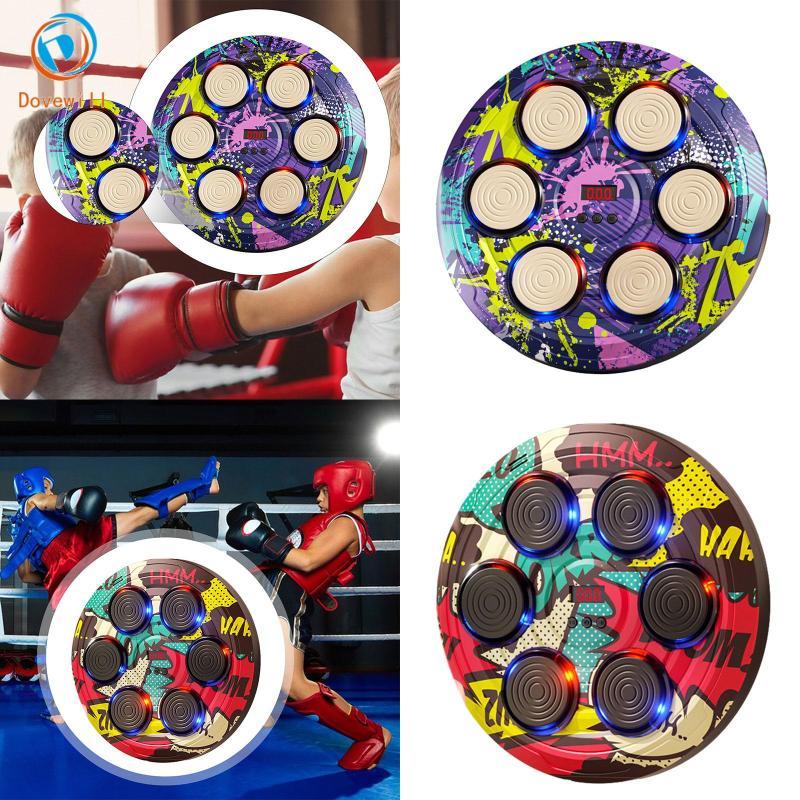 Dovewill Music Boxing Training Machine เพลงอิเล็กทรอนิกส์มวย Wall Target Rhythm Musical Target Music