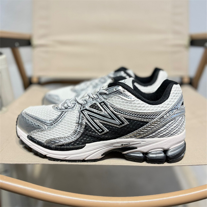 Original New Balance NB 860 V2 รองเท้าผ้าใบ ML860KS2 ประกัน 1 ปีของแท้ของแท้ของแท้ของแท้ของแท้ผลิตภั
