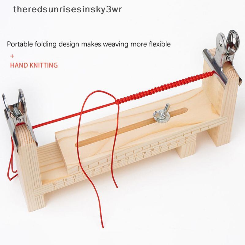 (the) Creative Practical Rope Braiding Tool เชือกถักมือ Ra สําหรับสร้อยข้อมือ Nelaces DIY Handcraft เชือกถักเครื่องมือยึด (TH)