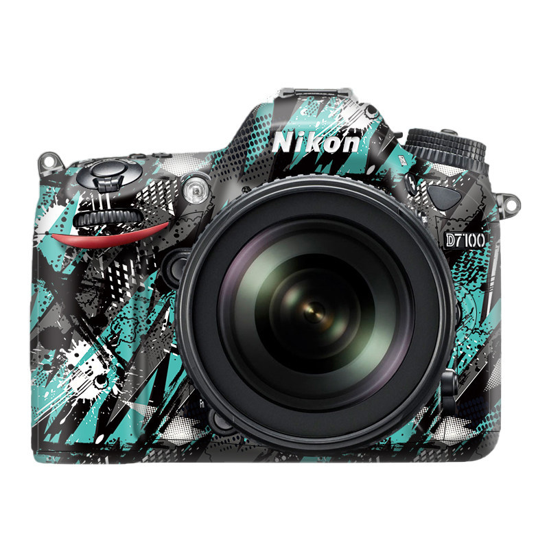 เหมาะสําหรับ nikon D7100 กล้องฟิล์มป้องกันตัว Nikon D7100 สติกเกอร์กล้องหนังรวมทุกอย่าง