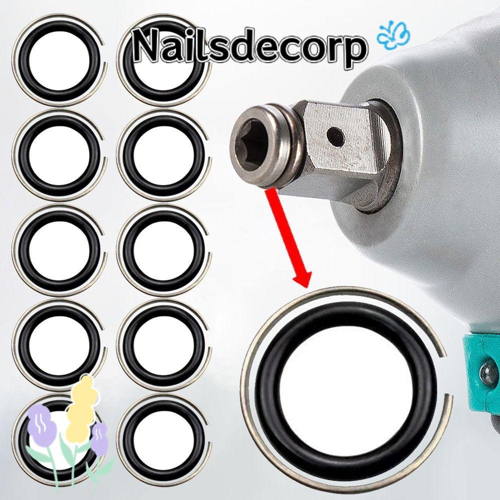 NAILS 1/2 "O-Ring คลิป, ไดรฟ์ยึด Anti Detachment แหวนยึด, Universal Retainer Snap แหวน Impact ประแจอ