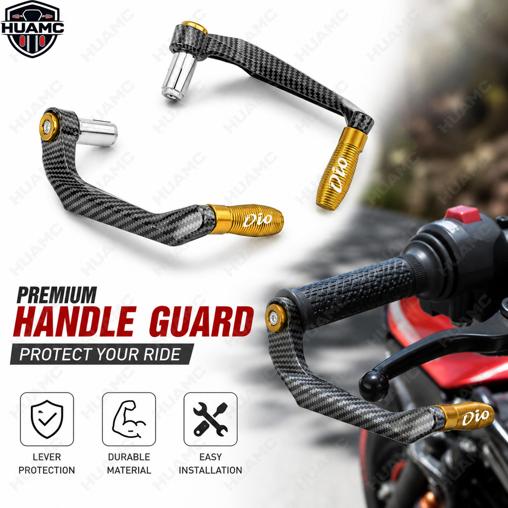 สําหรับ HONDA Dio 110/Dio 125/Dio Z4 คลัทช์เบรค Lever Guard CNC Alloy Hand Protector 22mm Racing พร้
