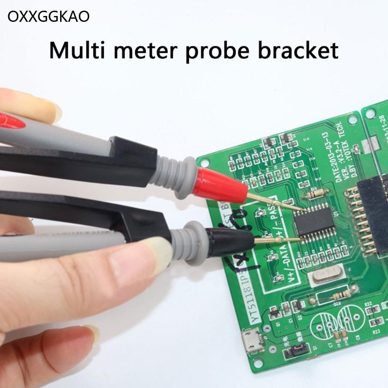 OXXGGKAO Quick Releases Multimeter Probe Stabilizing Stand Holder สําหรับวิศวกรและซ่อมช่างพิเศษถือโพ