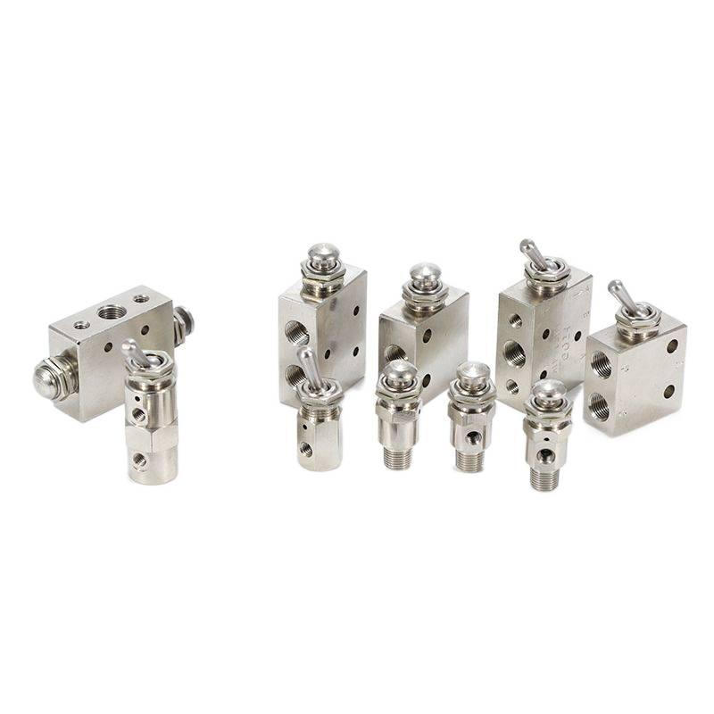 ขนาดเล็ก Kanai ประเภทวาล์วนิวเมติกปุ่มกดคู่มือวาล์วปุ่มกดสวิตช์ TAC2-41V 41PP 31V 31P 3S