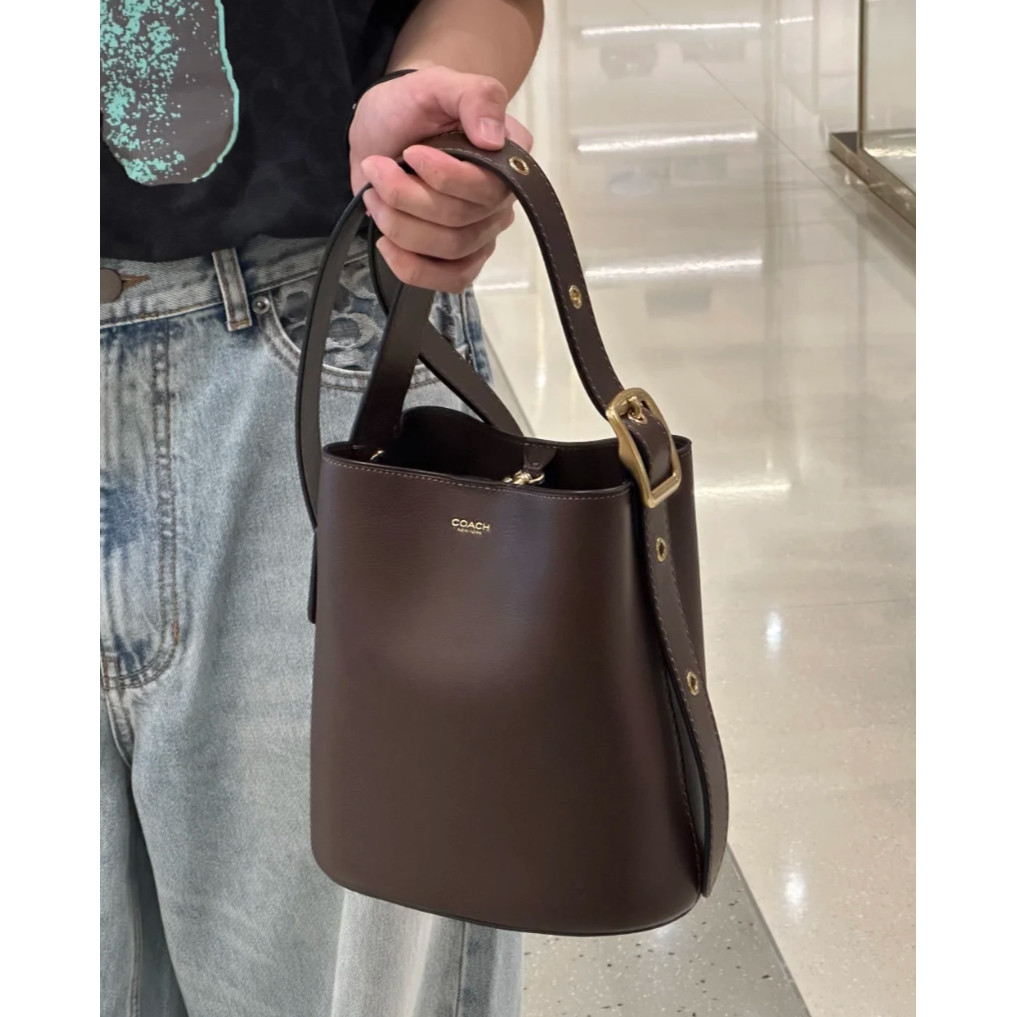 [Old Fairy] Autumn Must-Have Coach Classic Retro Bleecker Bucket Small Fortune Bucket Bleecker Bucke