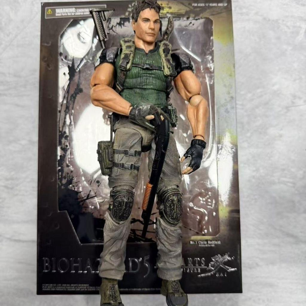 [สินค้าใหม่] Resident Evil Series Play Arts to PA to Chris Motherland Version Super Hands-on QT