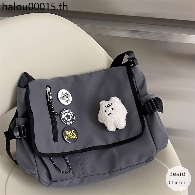 Ins Retro Japanese Girl Student Class Messenger Bag