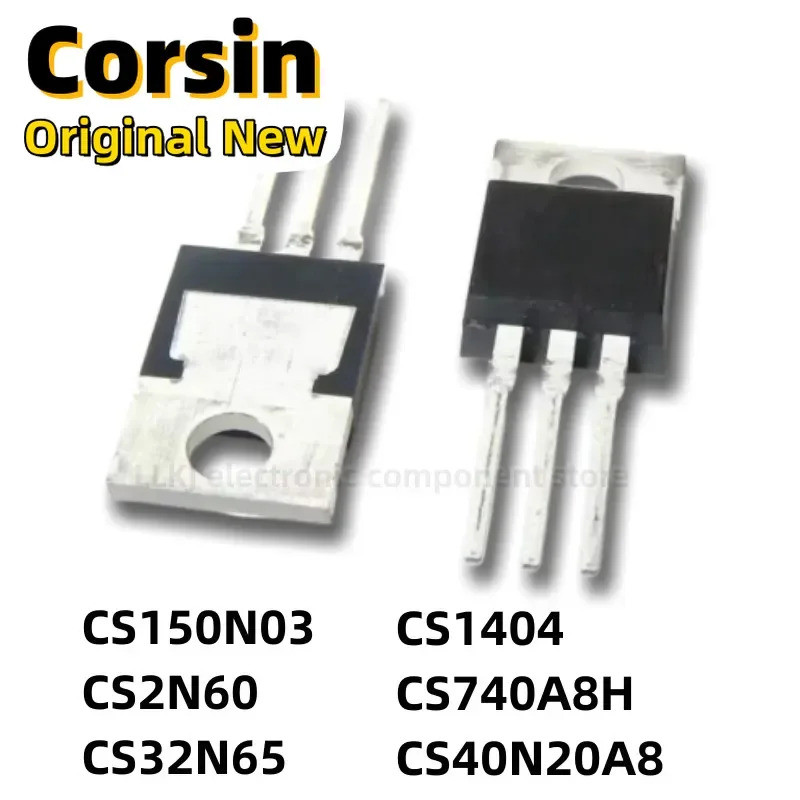 5PCS CS150N03 CS2N60 CS32N65 CS1404 CS740A8H CS40N20A8 TO-220 MOS FET/สนามผลทรานซิสเตอร์