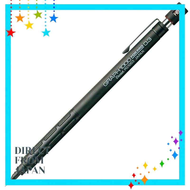 Pentel Graph 1000 Four Pro Mechanical Pencil No. PG100x (0.3mm, 0.4mm, 0.5mm, 0.7mm, 0.9mm)