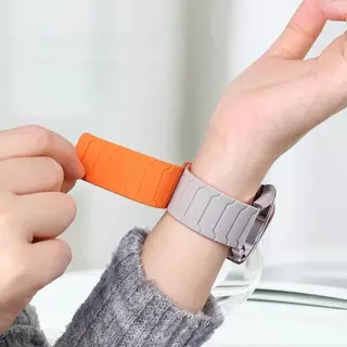 สายรัดซิลิโคนแม่เหล็กสําหรับ Huawei Watch Fit 5 4 Fit 3 สร้อยข้อมือกีฬาเปลี่ยนสายรัดข้อมือสําหรับ Huawei Watch Fit 4 5 Pro/4 Correa