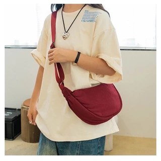 พร้อมส่งจาก กทม🔥 uniqlo กระเป๋าสะพายข้าง มินิ เท่ๆ ไนล่อน Mini Shoulder Bag ไหล่ ผู้หญิง น่ารัก ขนนุ่ม แฟชั่น
