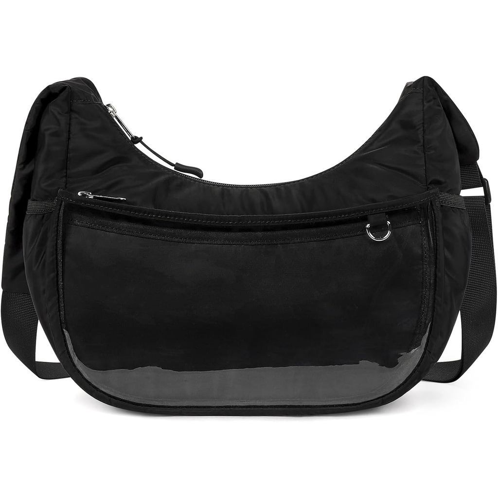 STEAMEDBUN Ita กระเป๋าสะพาย.Crossbody มีป้ายแสดง Kawaii Pin เหมาะสำหรับคอสเพลย์อะนิเมะ