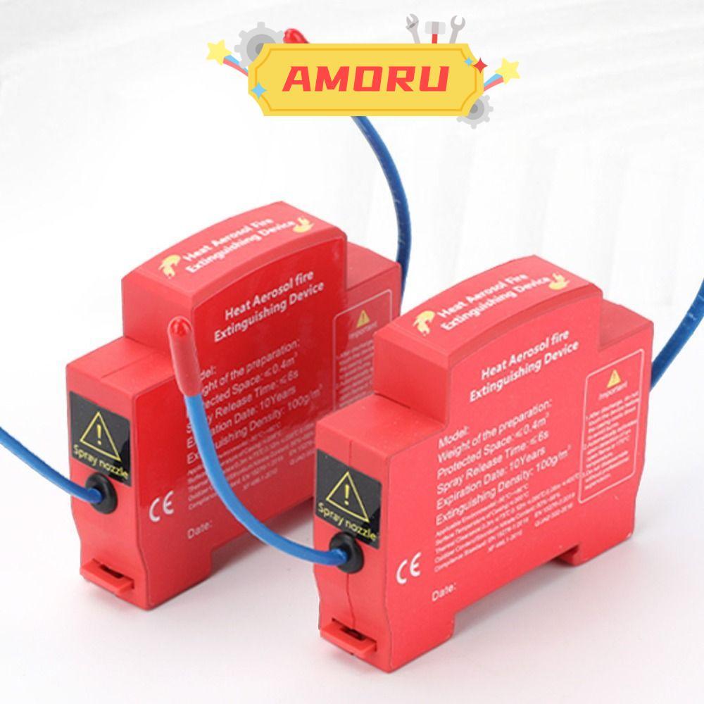 AMOR12U7 เครื่องดับเพลิงอัตโนมัติ, อุปกรณ์สารหน่วงการออกแบบแบบ Dual-line ที่ใช้ในครัวเรือน, อุปกรณ์ด