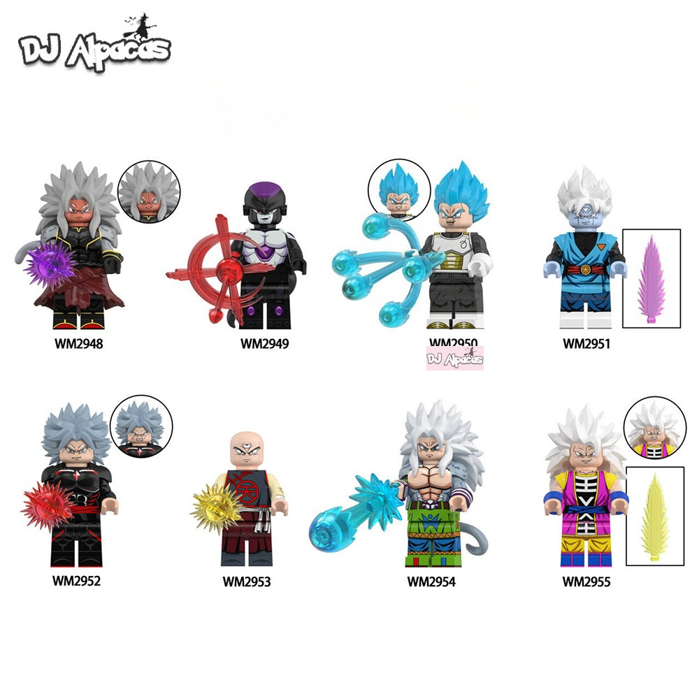 DB Mini Figures Son Goku Vegeta Frieza ของเล่นสะสมตุ๊กตา