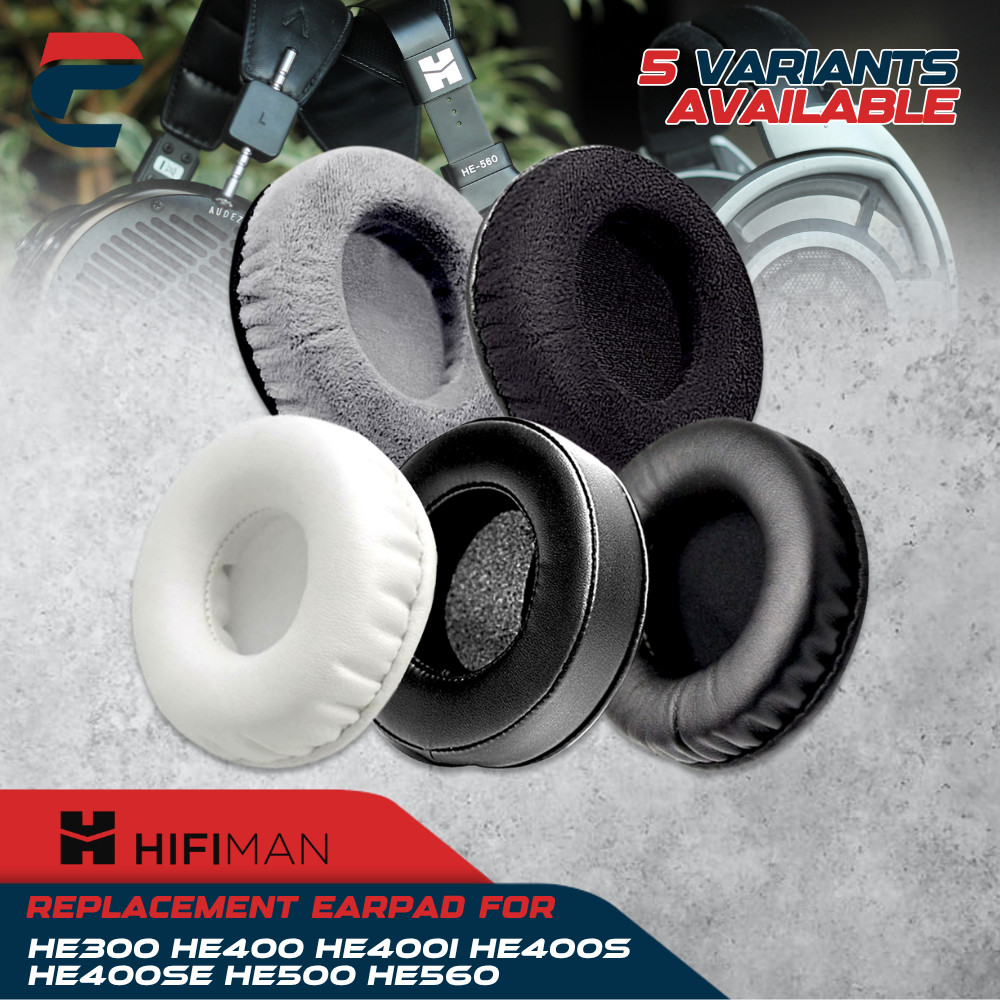 Earpad Earcup แผ่นรองหูฟัง Hifiman HE300 HE400 HE400i HE400s HE400se HE500 HE560 แผ่นโฟม