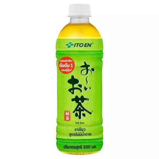 [สินค้าส่งด่วน] อิโตเอ็น ชาเขียวไม่ใส่น้ำตาล 500มล. ITOEN UNSWEETENED GREEN TEA500 ML.
