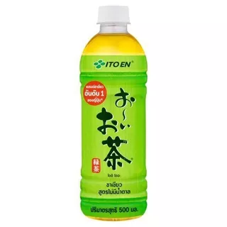 [สินค้าส่งด่วน] อิโตเอ็น ชาเขียวไม่ใส่น้ำตาล 500มล. ITOEN UNSWEETENED GREEN TEA500 ML.
