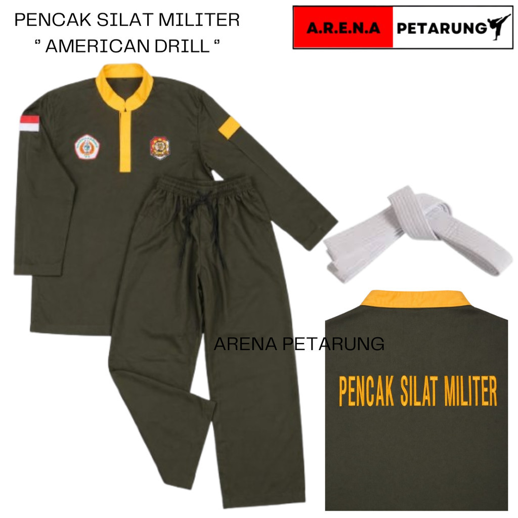 PSM PENCAK SILAT MILITARY CLOTHING SET / PSM STANDARD IPSI UNIFORM