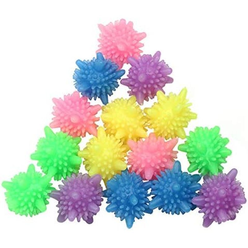 Washer Balls,Reusable Tangle-Free Eco-Friendly Laundry Scrubbing Balls,Solid Colorful Laundry Washin