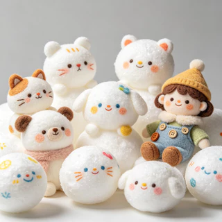 ลูกบอลโฟมแข็งสีขาว DIY Craft Polystyrene Balls รอบ EPS Balls