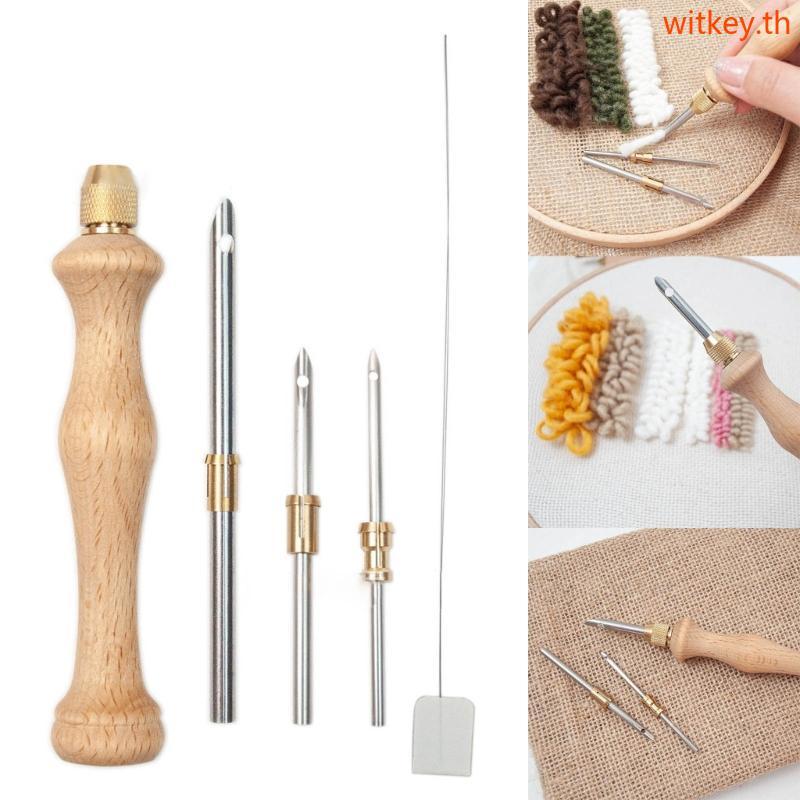 WIT Punch Needle Kit Stitching Punch Needle Beginner Starter DIY Cross Stitch Tools