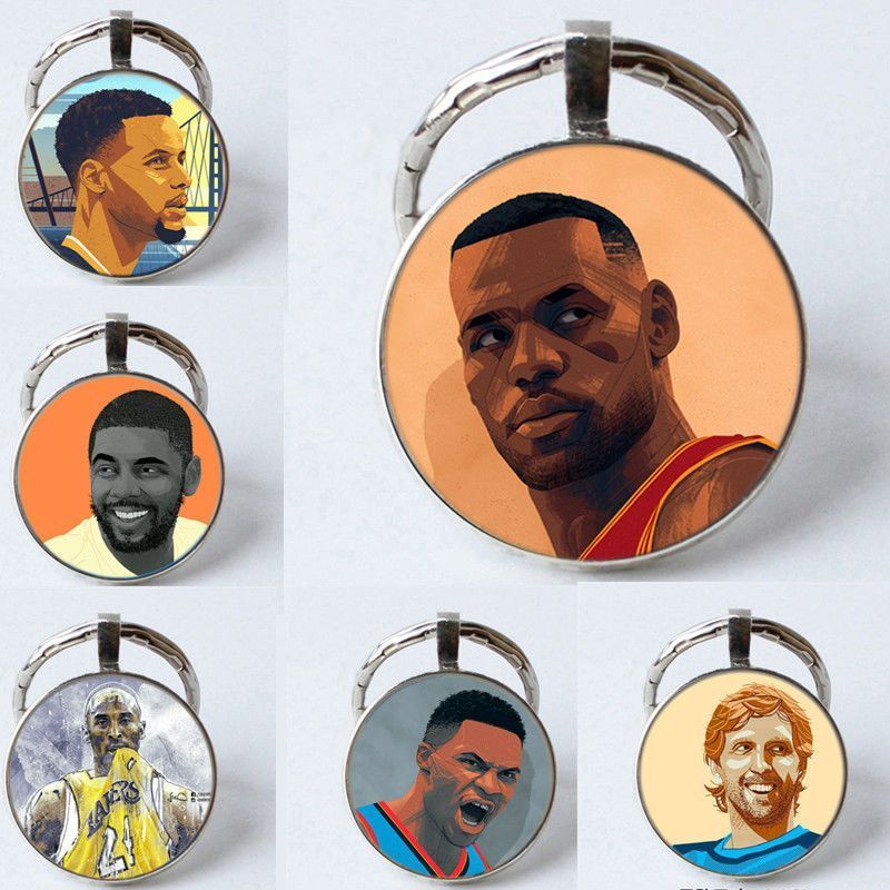 Gift Time Gem พวงกุญแจ Basketball Star NBA