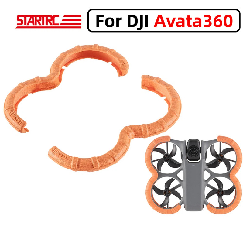 STARTRC DJI AVATA360 ใบพัดฝาครอบป้องกัน Anti-Collision แหวนหนาฝาครอบป้องกัน DJI AVATA360 อุปกรณ์เสริมโดรน